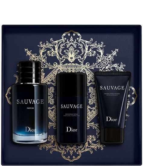 dior sauvage gift pack.